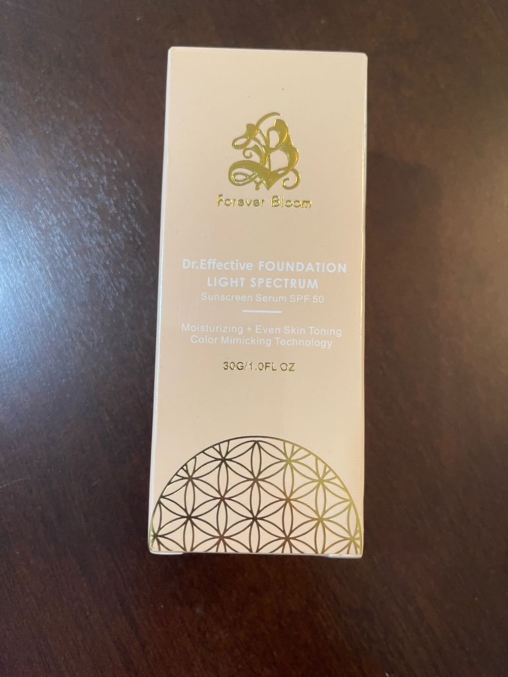 Forever bloom Light Spectrum Dr. Effective Foundation - Cream